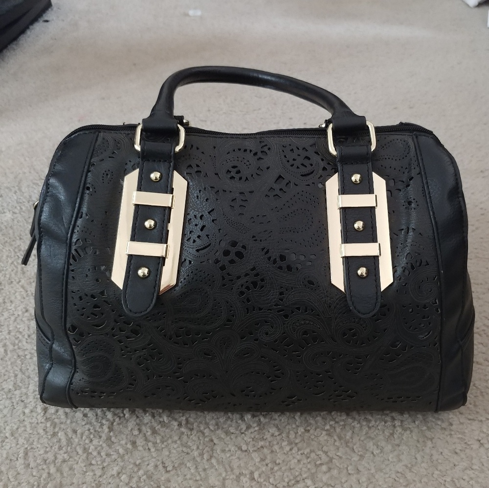 NWOT👜👜Black Satchel Handbag
